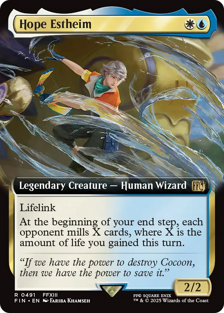 Hope Estheim (Extended Art) [FINAL FANTASY] | Cards and Coasters CA