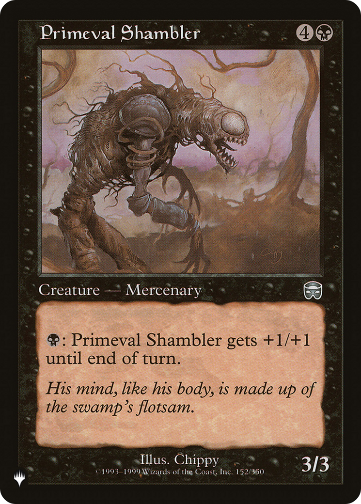 Primeval Shambler [The List Reprints] | Cards and Coasters CA