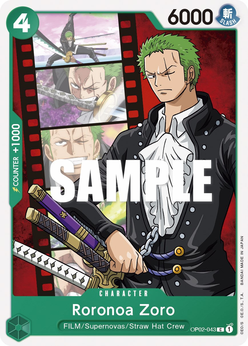 Roronoa Zoro [Paramount War] | Cards and Coasters CA