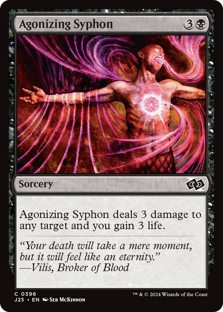 Agonizing Syphon [Foundations Jumpstart] | Cards and Coasters CA