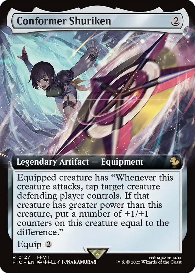 Conformer Shuriken (Extended Art) [FINAL FANTASY Commander] | Cards and Coasters CA