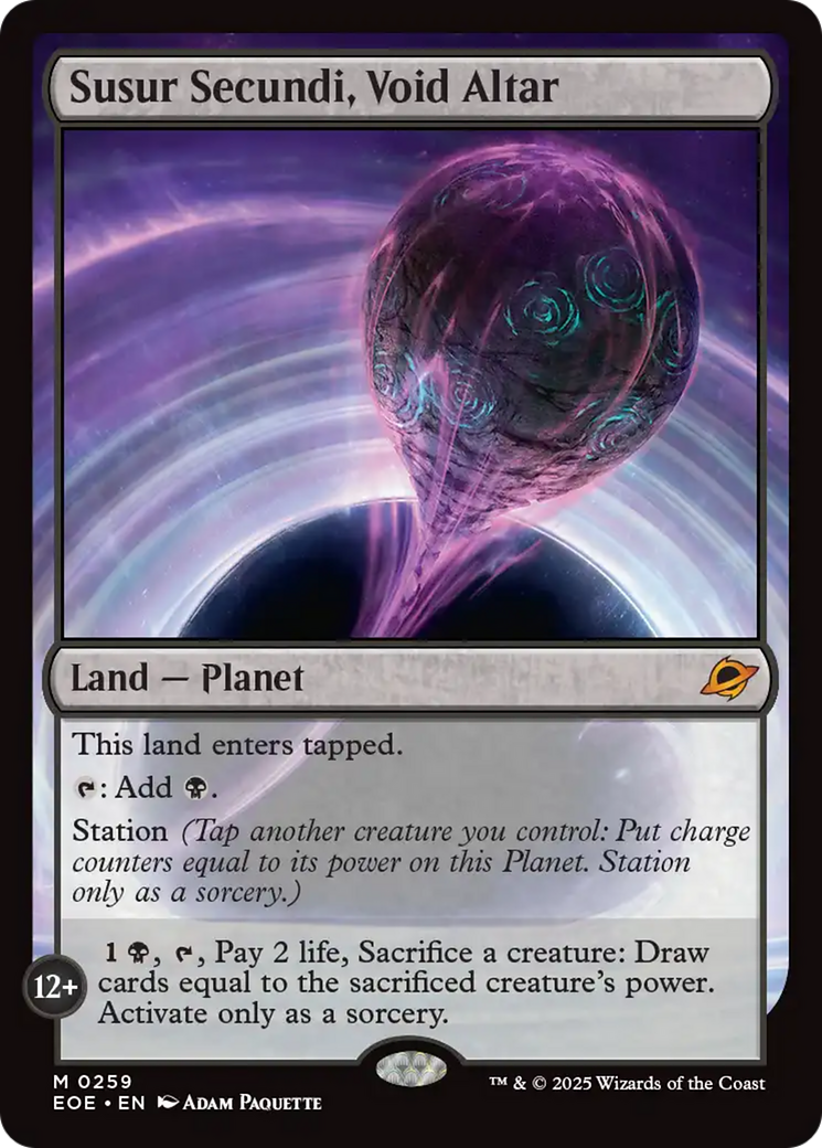 Susur Secundi, Void Altar [Edge of Eternities] | Cards and Coasters CA