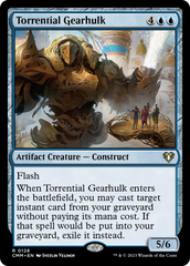 Torrential Gearhulk [Commander Masters] | Cards and Coasters CA