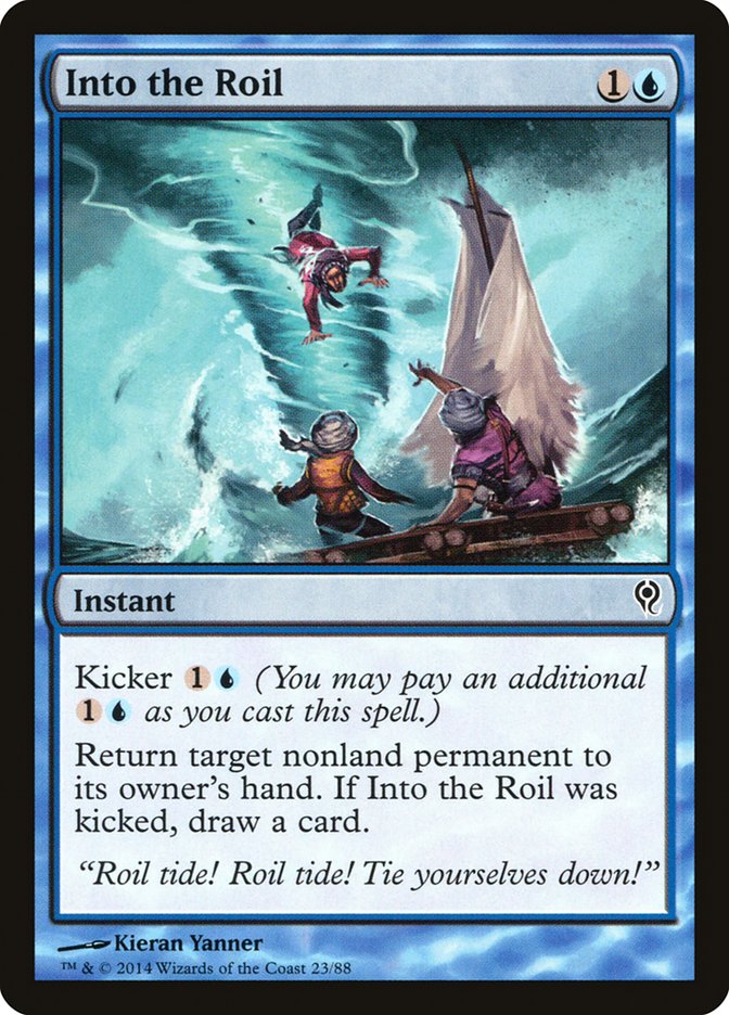 Into the Roil [Duel Decks: Jace vs. Vraska] | Cards and Coasters CA