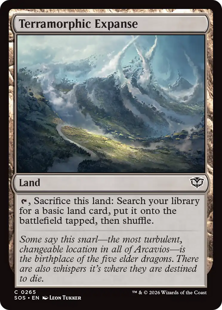 Terramorphic Expanse [Secrets of Strixhaven] | Cards and Coasters CA