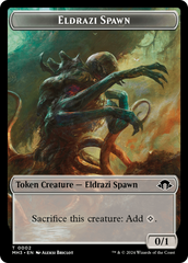 Eldrazi Spawn // Insect (0025) Double-Sided Token [Modern Horizons 3 Tokens] | Cards and Coasters CA