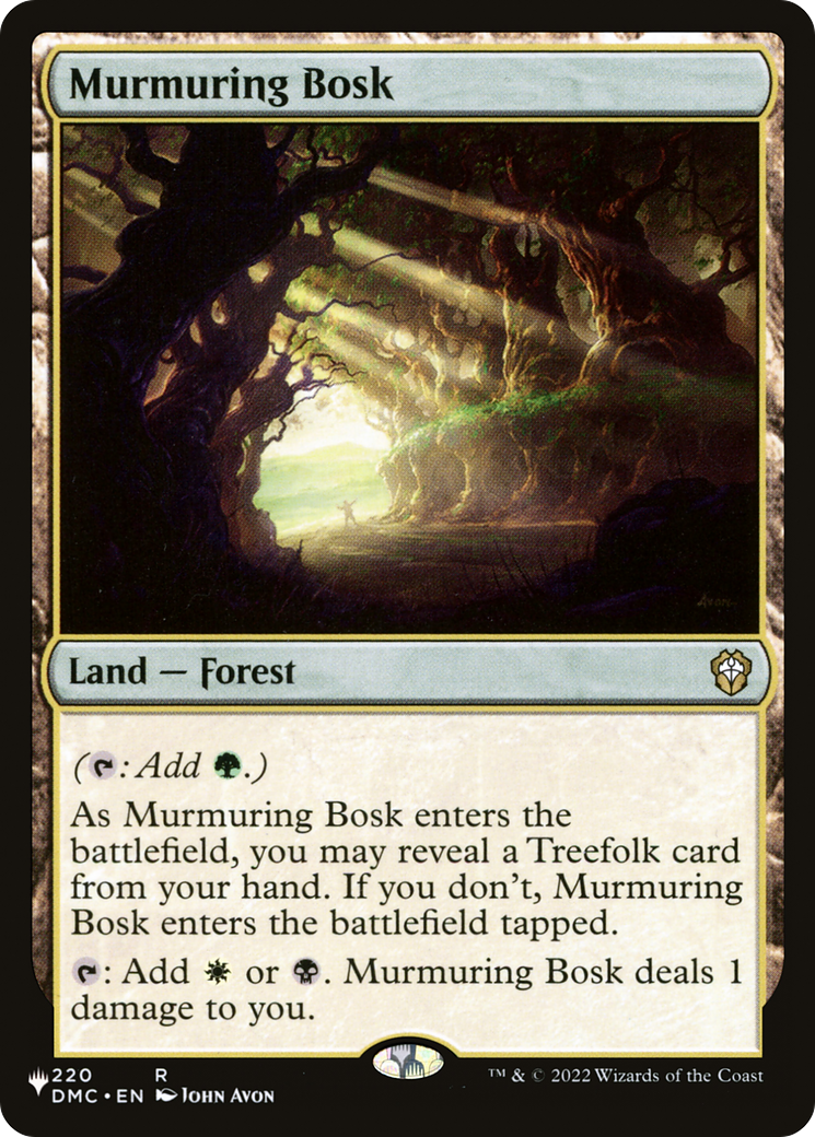 Murmuring Bosk (DMC) [The List] | Cards and Coasters CA