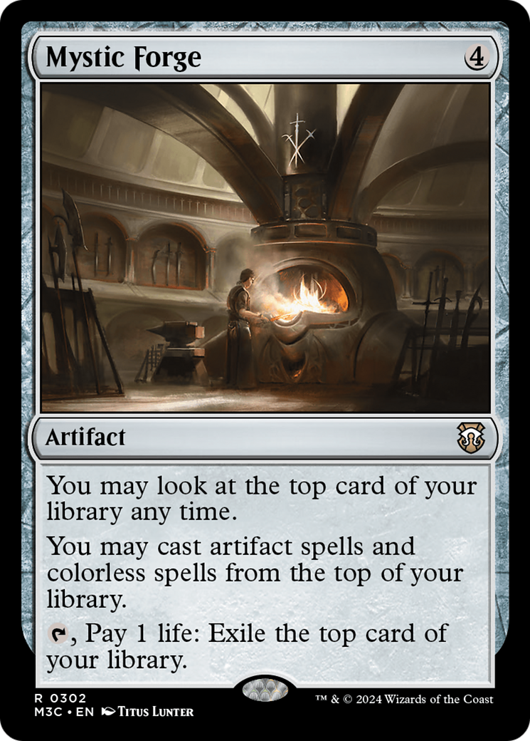 Mystic Forge (Ripple Foil) [Modern Horizons 3 Commander] | Cards and Coasters CA