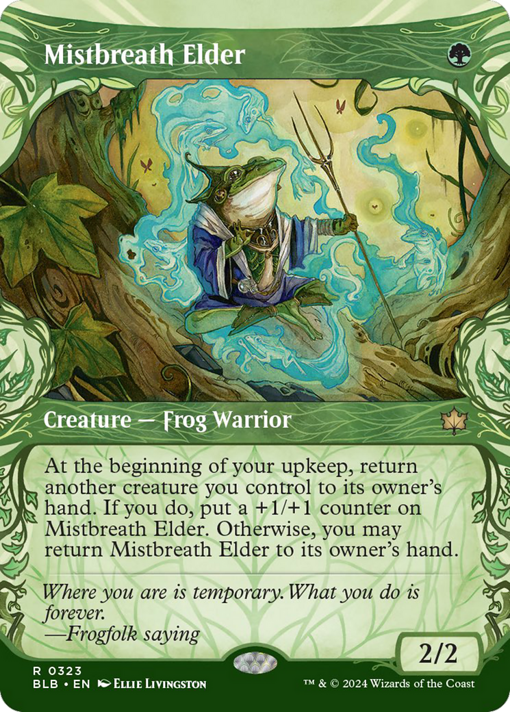 Mistbreath Elder (Showcase) [Bloomburrow] | Cards and Coasters CA