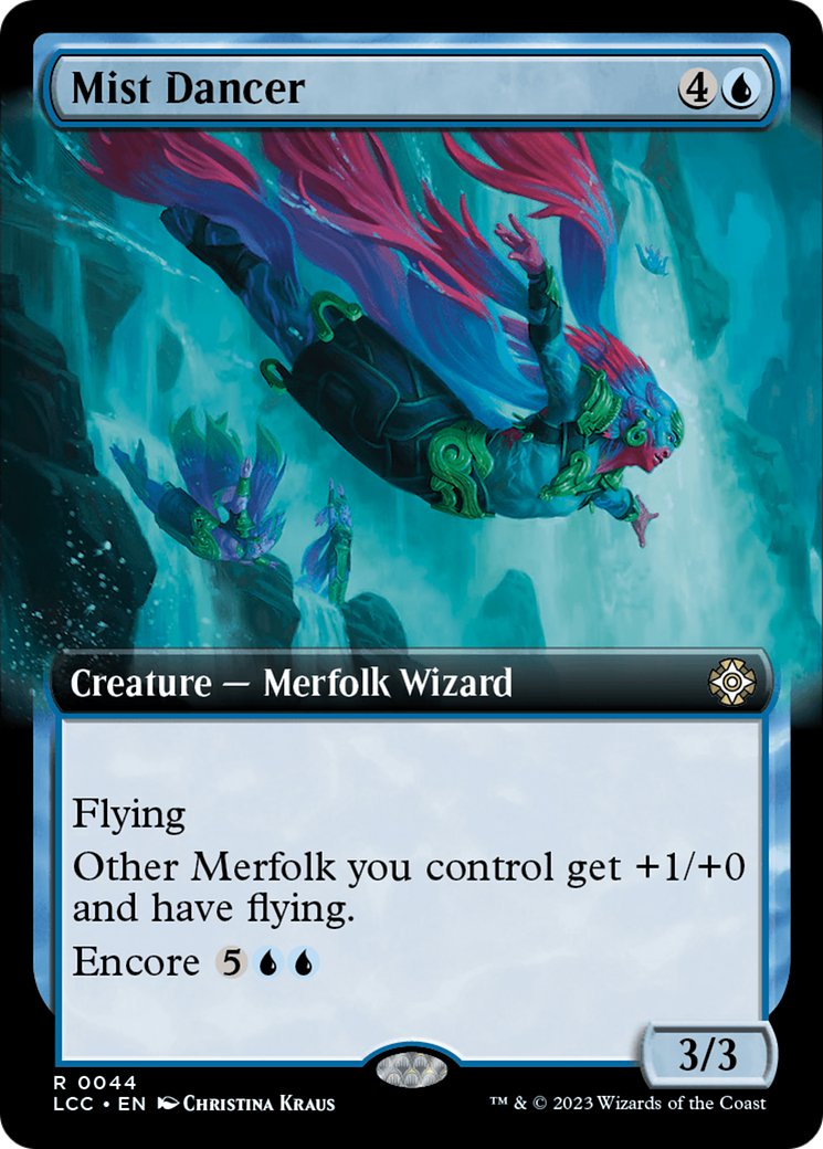 Mist Dancer (Extended Art) [The Lost Caverns of Ixalan Commander] | Cards and Coasters CA