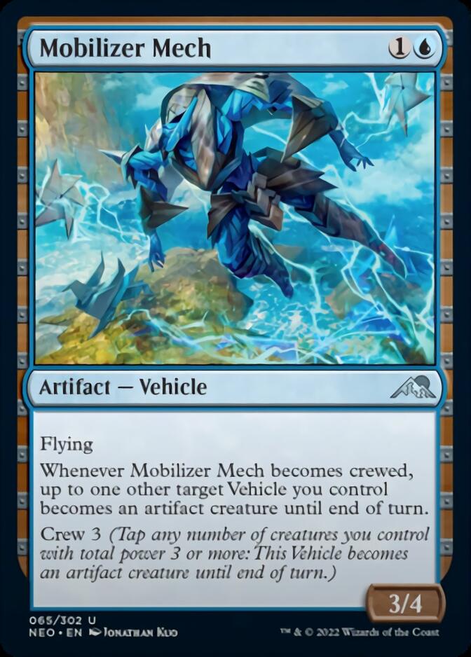 Mobilizer Mech [Kamigawa: Neon Dynasty] | Cards and Coasters CA