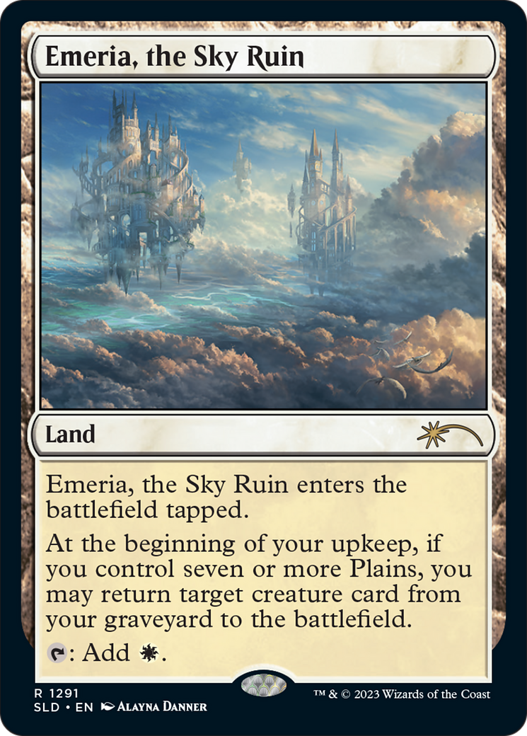 Emeria, the Sky Ruin [Secret Lair Drop Series] | Cards and Coasters CA