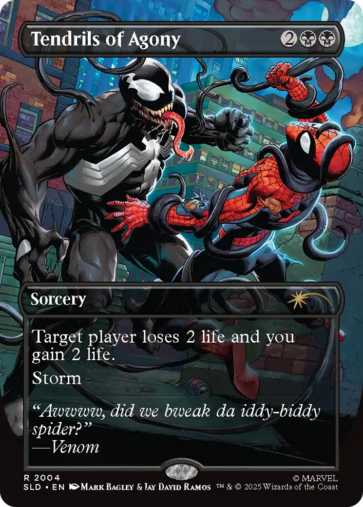 Tendrils of Agony (2004) (Rainbow Foil) [Secret Lair Drop Series] | Cards and Coasters CA