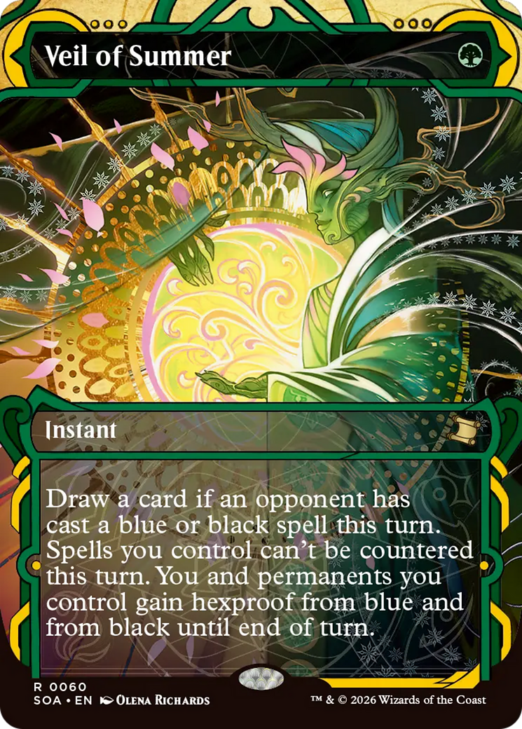 Veil of Summer [Secrets of Strixhaven: Mystical Archive] | Cards and Coasters CA