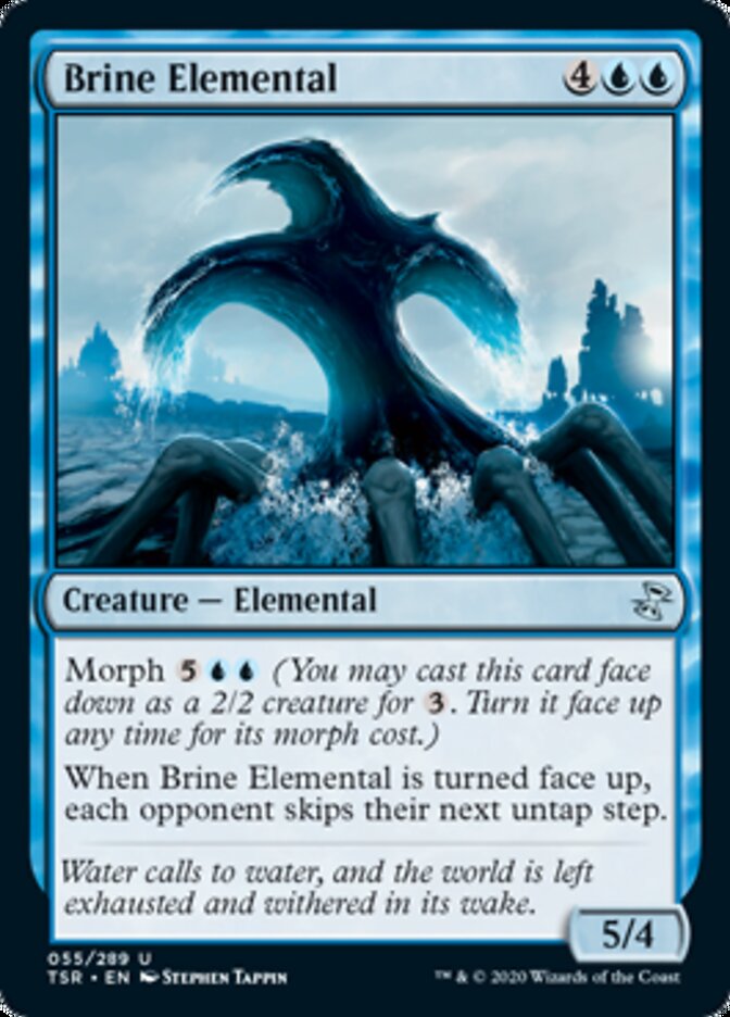 Brine Elemental [Time Spiral Remastered] | Cards and Coasters CA