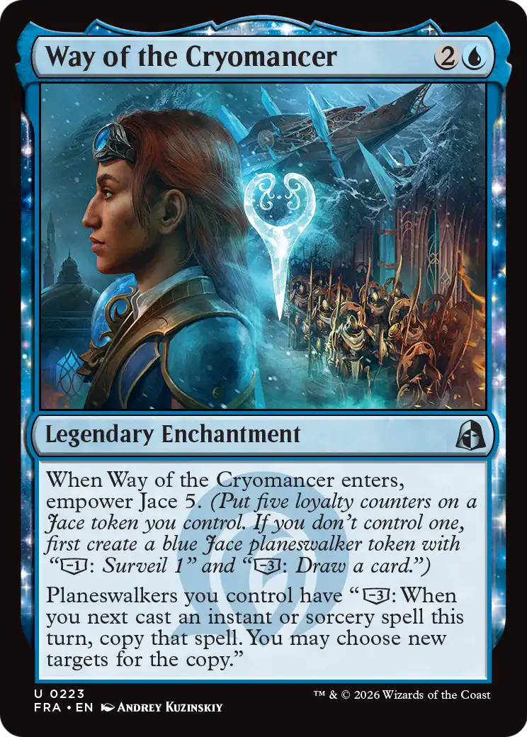 Way of the Cryomancer [Reality Fracture] | Cards and Coasters CA