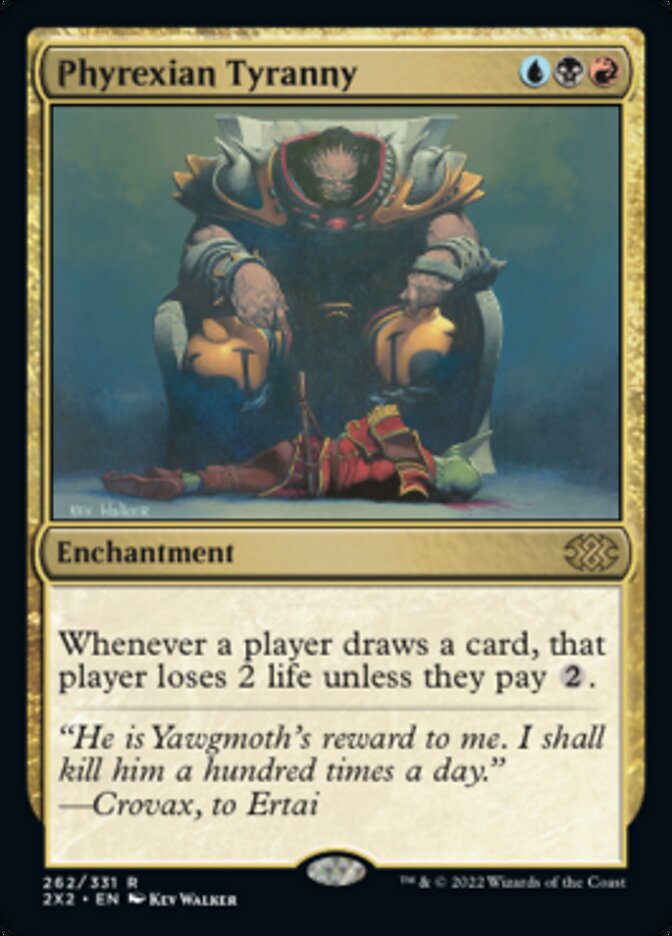 Phyrexian Tyranny [Double Masters 2022] | Cards and Coasters CA