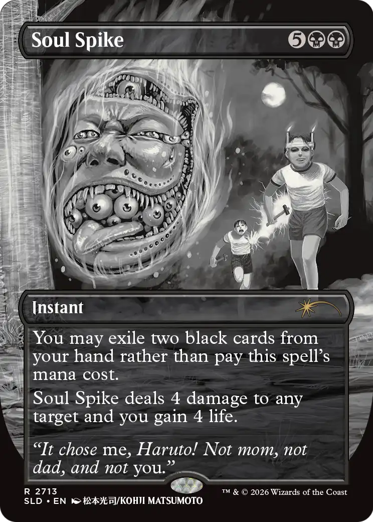 Soul Spike [Secret Lair Drop Series] | Cards and Coasters CA