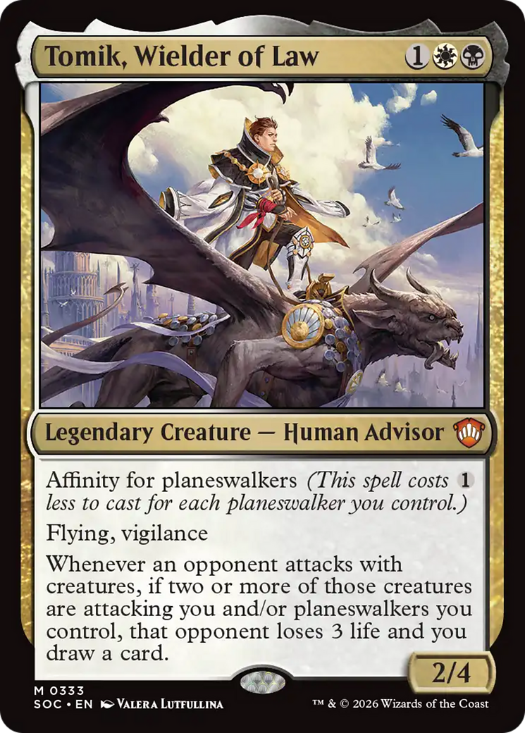 Tomik, Wielder of Law [Secrets of Strixhaven Commander] | Cards and Coasters CA