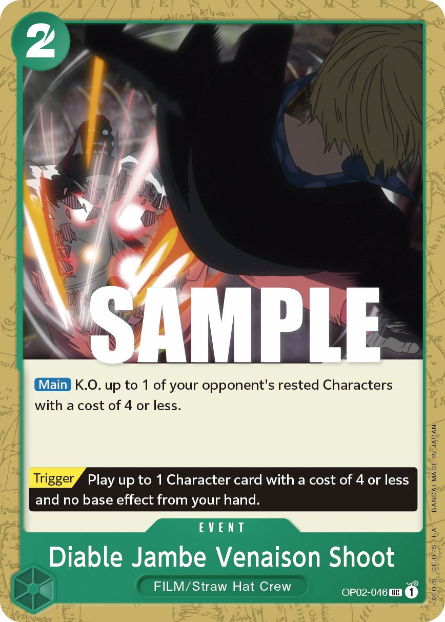 Diable Jambe Venaison Shoot [Paramount War] | Cards and Coasters CA