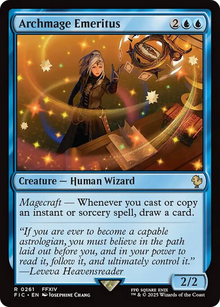 Archmage Emeritus [FINAL FANTASY Commander] | Cards and Coasters CA