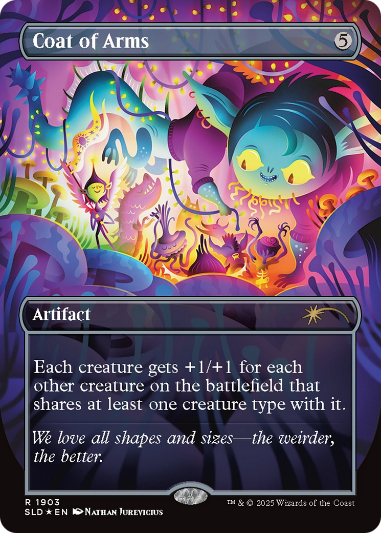 Coat of Arms (Double Rainbow Foil) [Secret Lair Drop Series] | Cards and Coasters CA