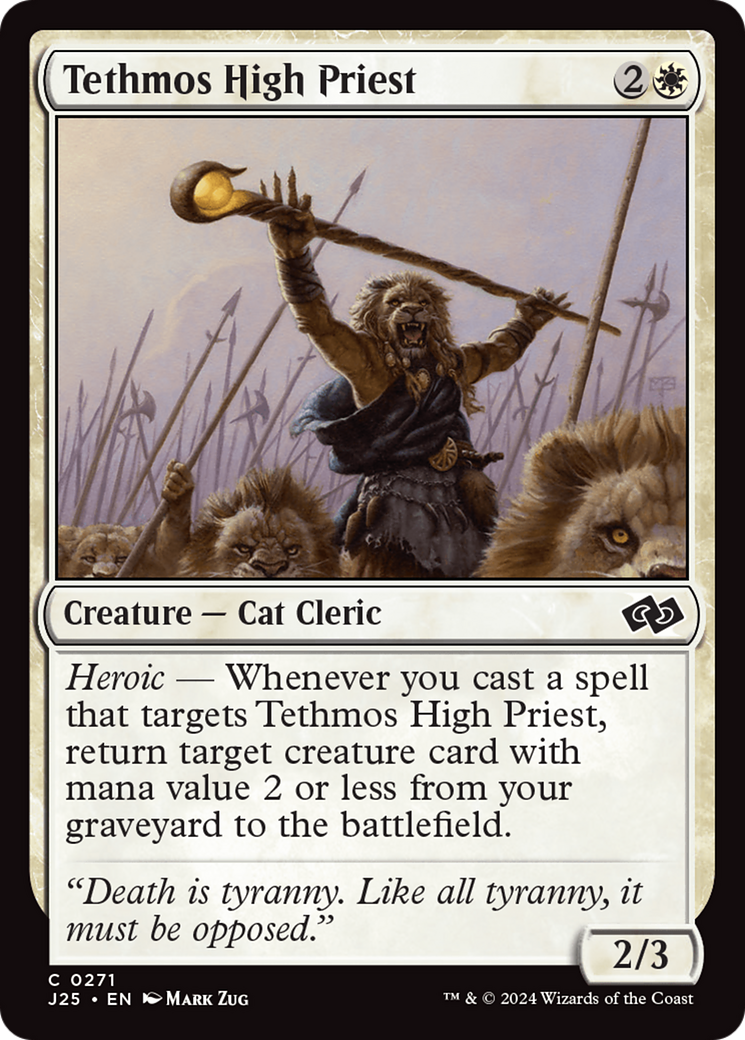 Tethmos High Priest [Foundations Jumpstart] | Cards and Coasters CA