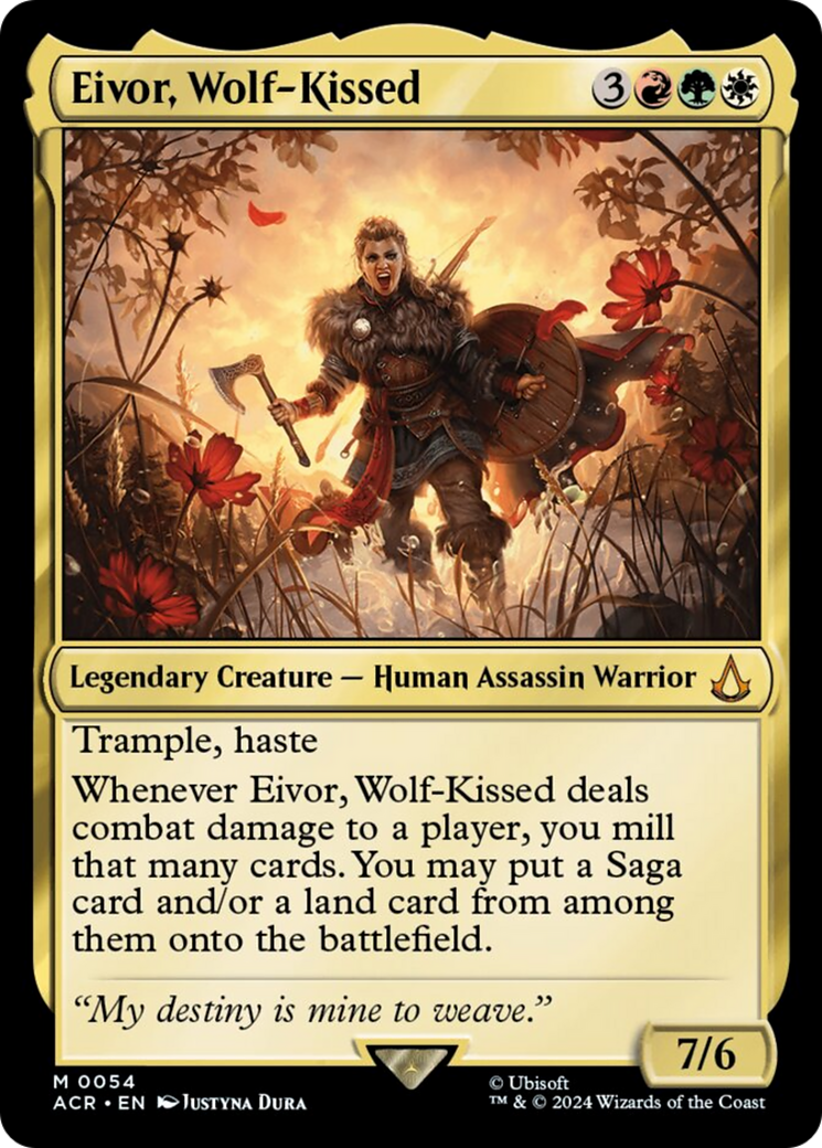 Eivor, Wolf-Kissed [Assassin's Creed] | Cards and Coasters CA
