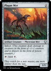 Plague Myr [Phyrexia: All Will Be One Commander] | Cards and Coasters CA