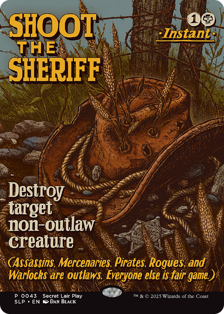 Shoot the Sheriff [Secret Lair Showdown] | Cards and Coasters CA