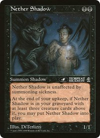 Nether Shadow (4th Place) (Oversized) [Oversize Cards] | Cards and Coasters CA