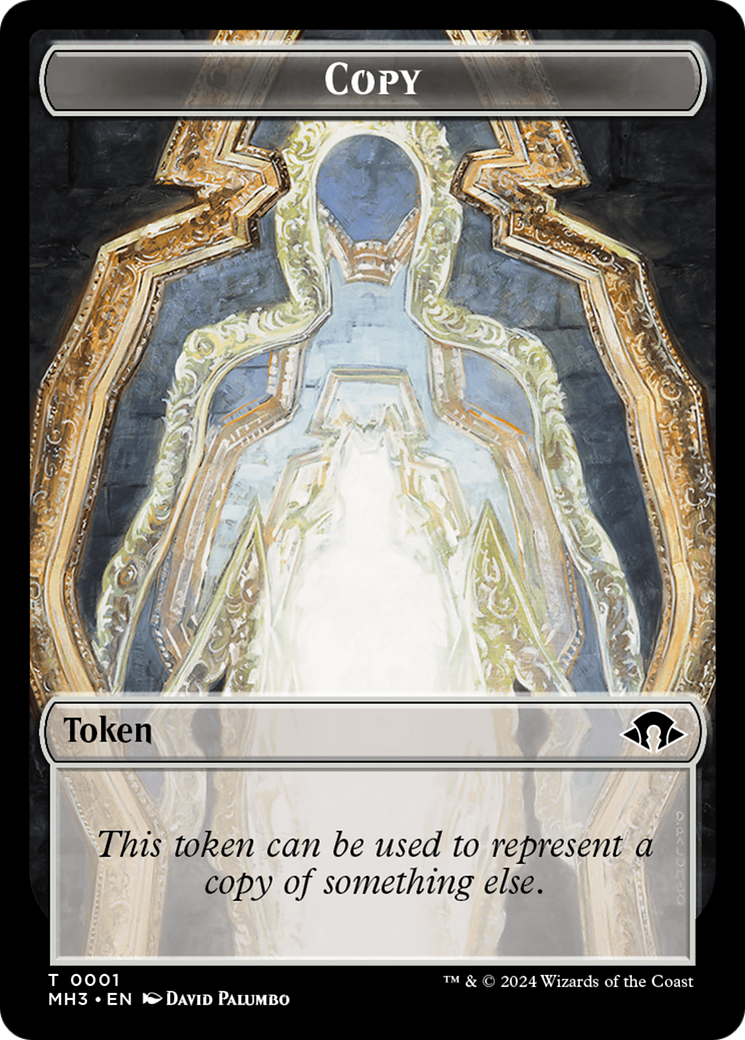 Eldrazi Angel // Copy Double-Sided Token [Modern Horizons 3 Commander Tokens] | Cards and Coasters CA