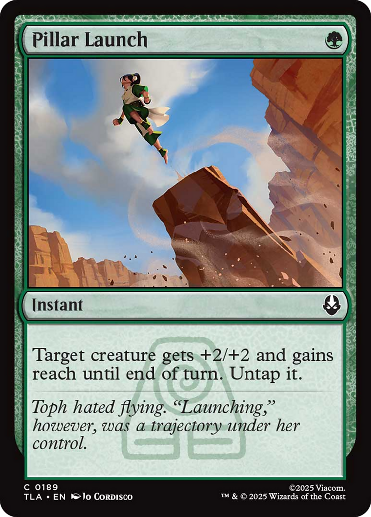 Pillar Launch [Avatar: The Last Airbender] | Cards and Coasters CA