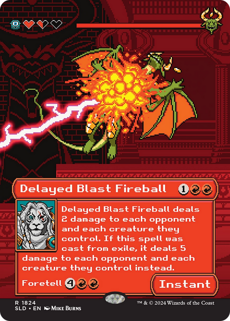 Delayed Blast Fireball [Secret Lair Drop Series] | Cards and Coasters CA