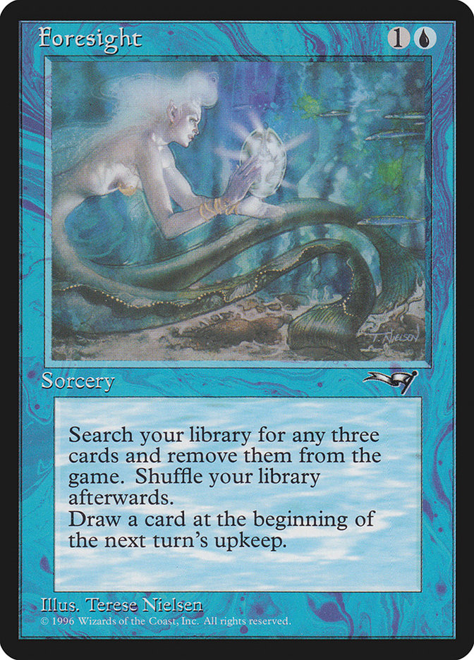 Foresight (Sea Floor) [Alliances] | Cards and Coasters CA