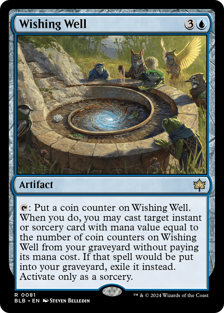 Wishing Well [Bloomburrow] | Cards and Coasters CA