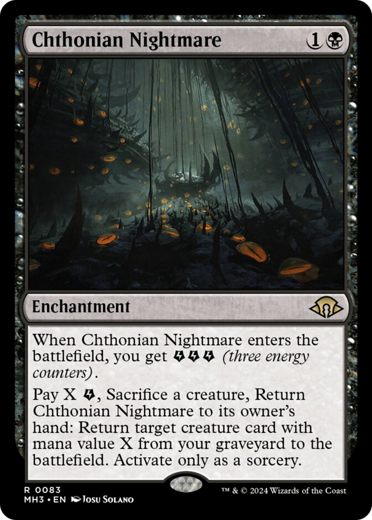 Chthonian Nightmare [Modern Horizons 3] | Cards and Coasters CA