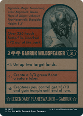Garruk Wildspeaker [Secret Lair Drop Series] | Cards and Coasters CA