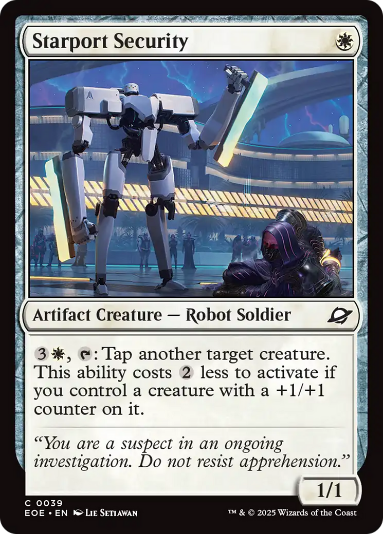 Starport Security [Edge of Eternities] | Cards and Coasters CA