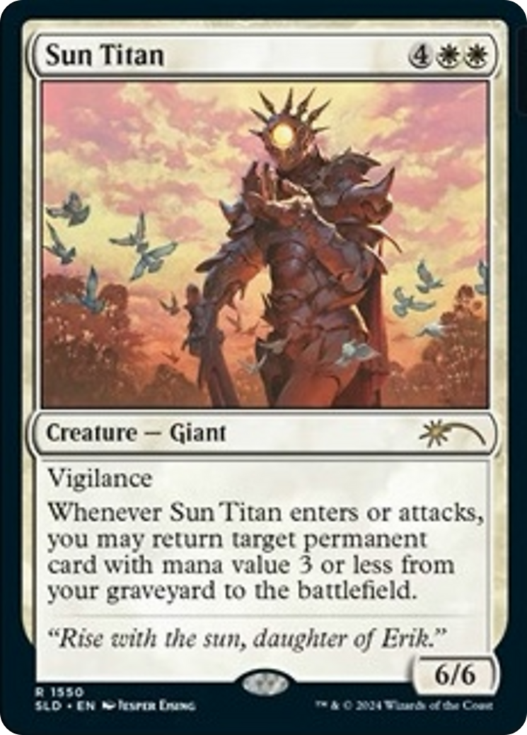 Sun Titan (Rainbow Foil) [Secret Lair Drop Series] | Cards and Coasters CA