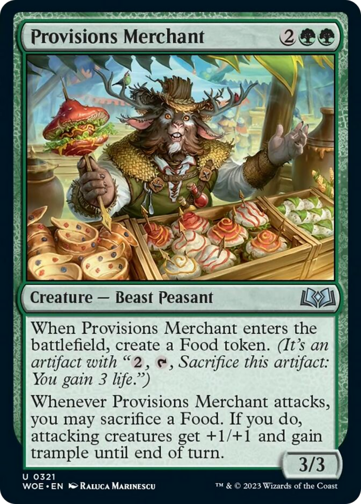 Provisions Merchant [Wilds of Eldraine] | Cards and Coasters CA