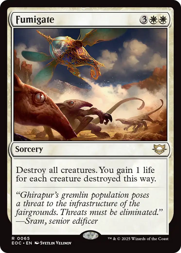 Fumigate [Edge of Eternities Commander] | Cards and Coasters CA