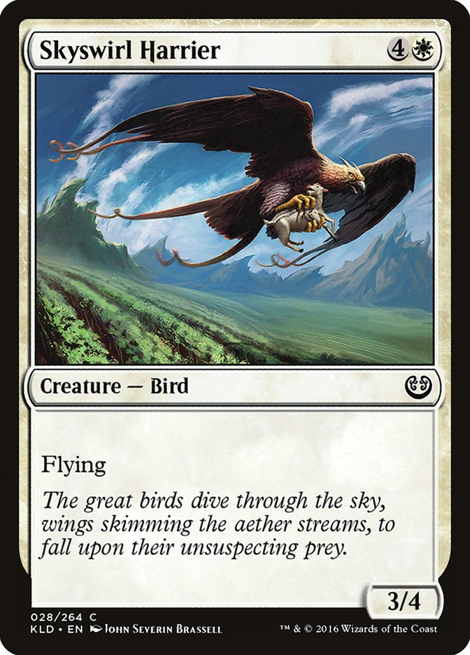 Skyswirl Harrier [Kaladesh] | Cards and Coasters CA
