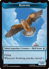 Redwing // Zabu Double-Sided Token [Marvel Super Heroes Tokens] | Cards and Coasters CA