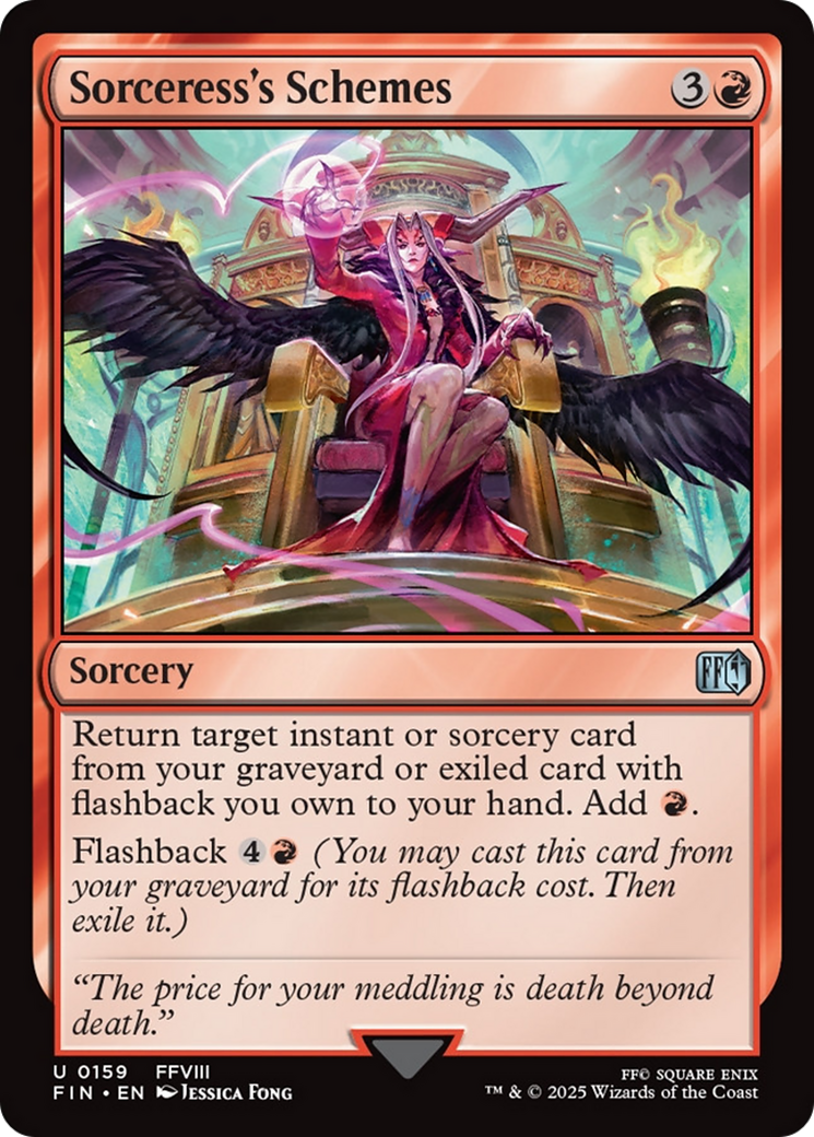 Sorceress's Schemes [FINAL FANTASY] | Cards and Coasters CA