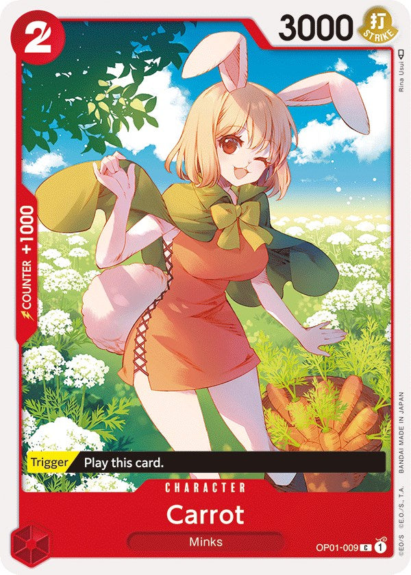 Carrot [Romance Dawn] | Cards and Coasters CA