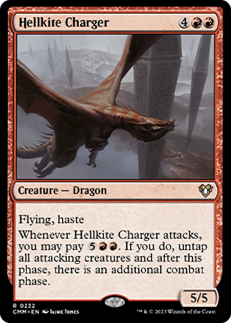 Hellkite Charger [Commander Masters] | Cards and Coasters CA
