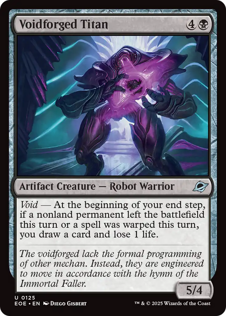 Voidforged Titan [Edge of Eternities] | Cards and Coasters CA