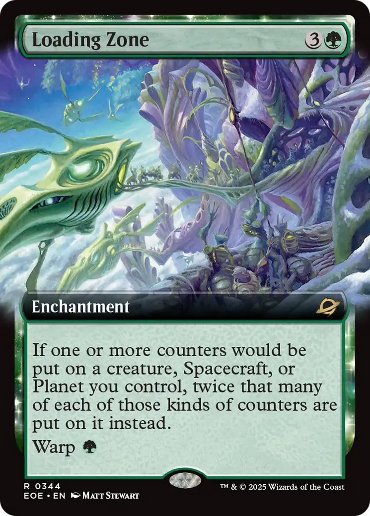 Loading Zone (Extended Art) [Edge of Eternities] | Cards and Coasters CA