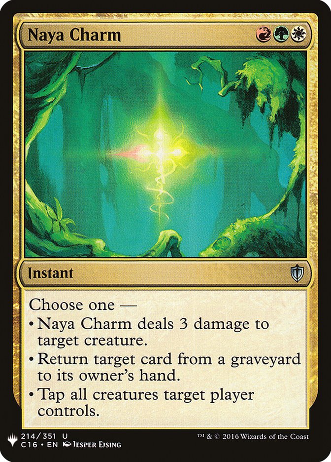 Naya Charm [Mystery Booster] | Cards and Coasters CA